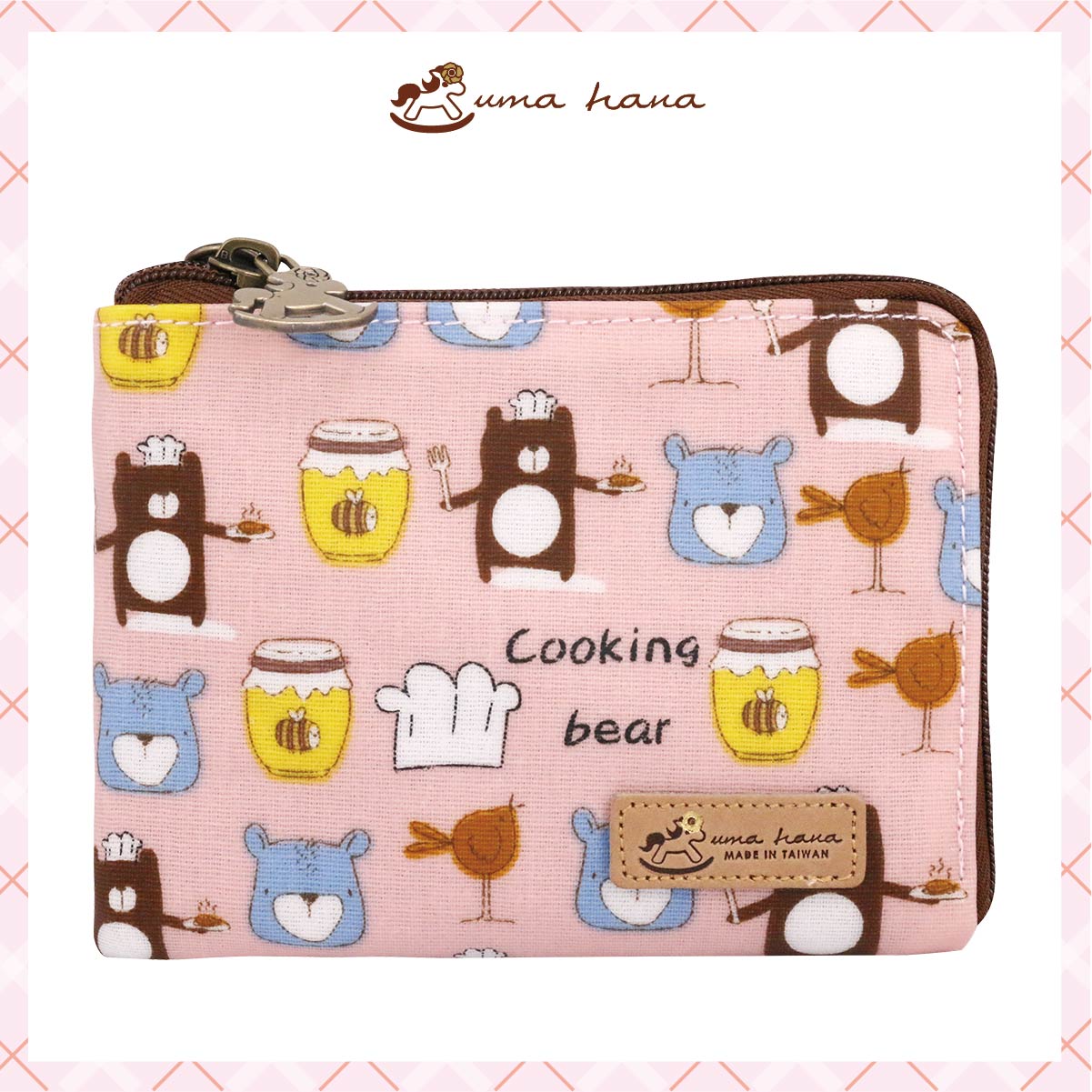 Cooking Bear - Pink