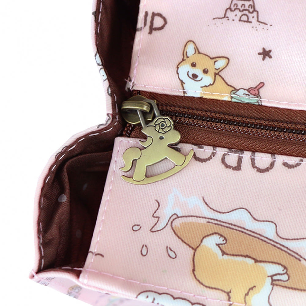 Beer Corgi - Pink